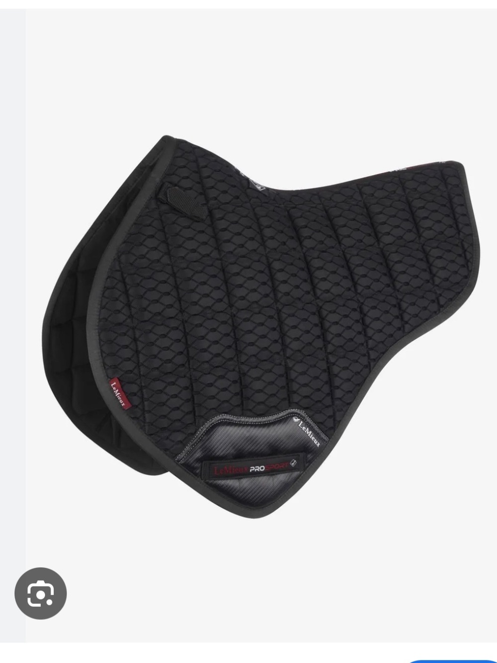 Lemieux Close Contact Half Square Carbon Mesh XC CC Saddle Pad
